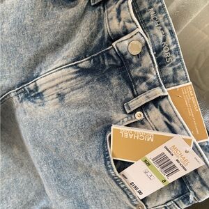 NEW ❤️ MICHAEL Michael Kors Light Acid Wash Blue Denim Jeans